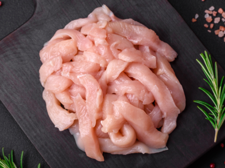 Chicken Strips Cut